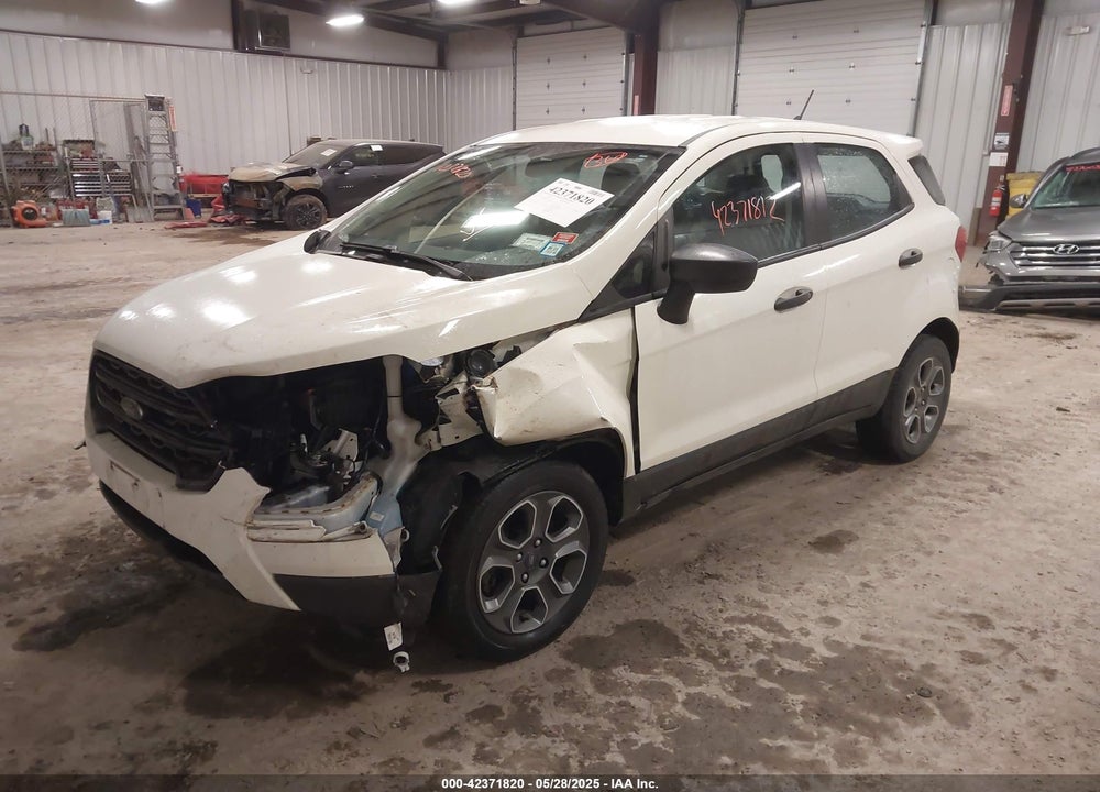 2021 FORD ECOSPORT S VIN: MAJ3S2FE4MC405956
