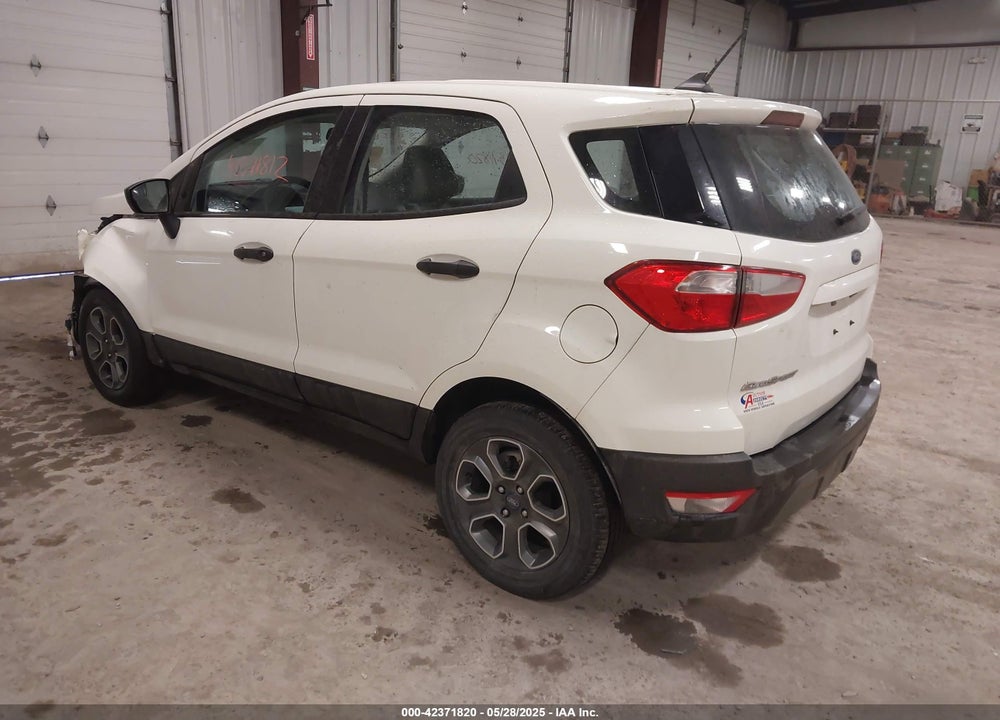 2021 FORD ECOSPORT S VIN: MAJ3S2FE4MC405956