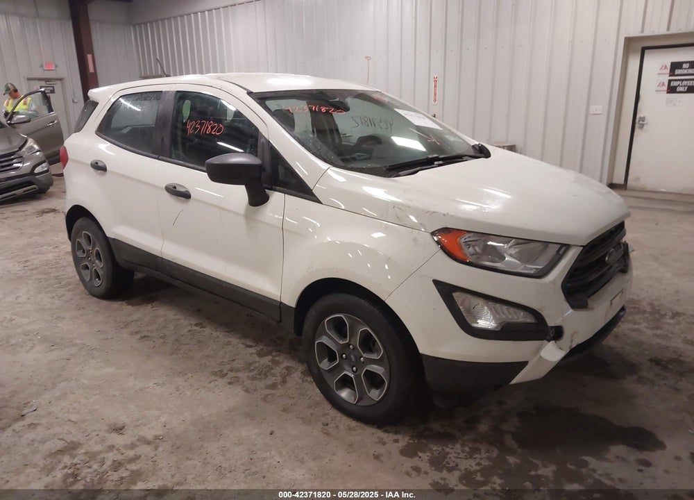 2021 FORD ECOSPORT S VIN: MAJ3S2FE4MC405956