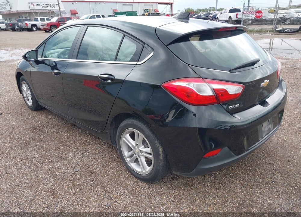 2018 CHEVROLET CRUZE LT AUTO VIN: 3G1BE6SM3JS638551