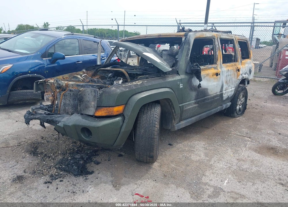2007 JEEP COMMANDER VIN: 1J8HG48P07C584909