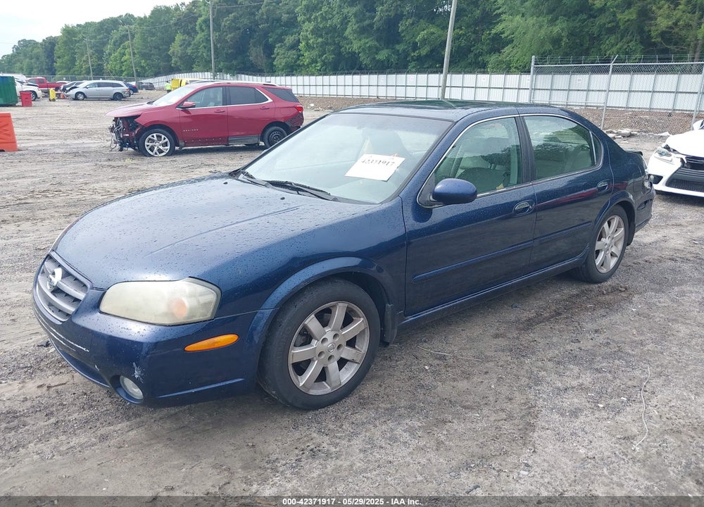 2003 NISSAN MAXIMA GLE VIN: JN1DA31A73T401235
