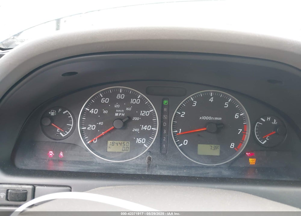 2003 NISSAN MAXIMA GLE VIN: JN1DA31A73T401235