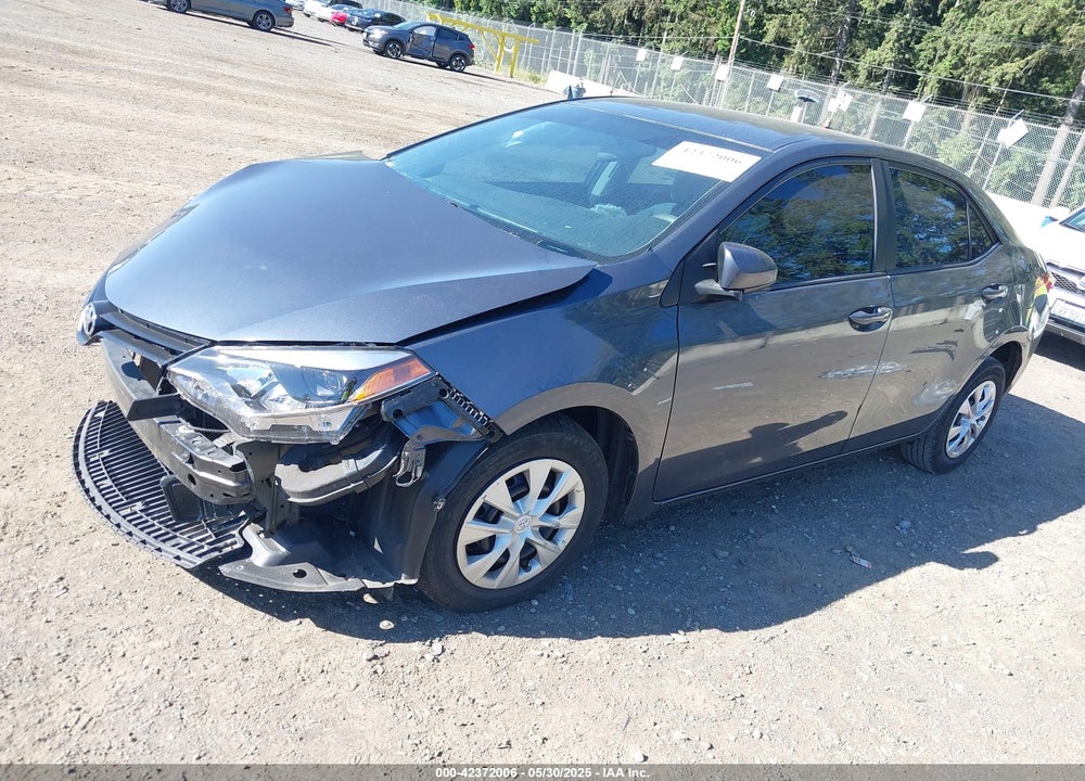 2015 TOYOTA COROLLA L VIN: 5YFBURHE9FP351327