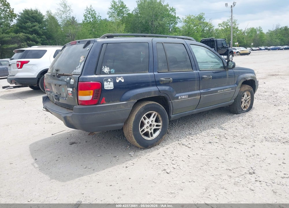 2004 JEEP GRAND CHEROKEE LAREDO VIN: 1J4GW48S94C363700