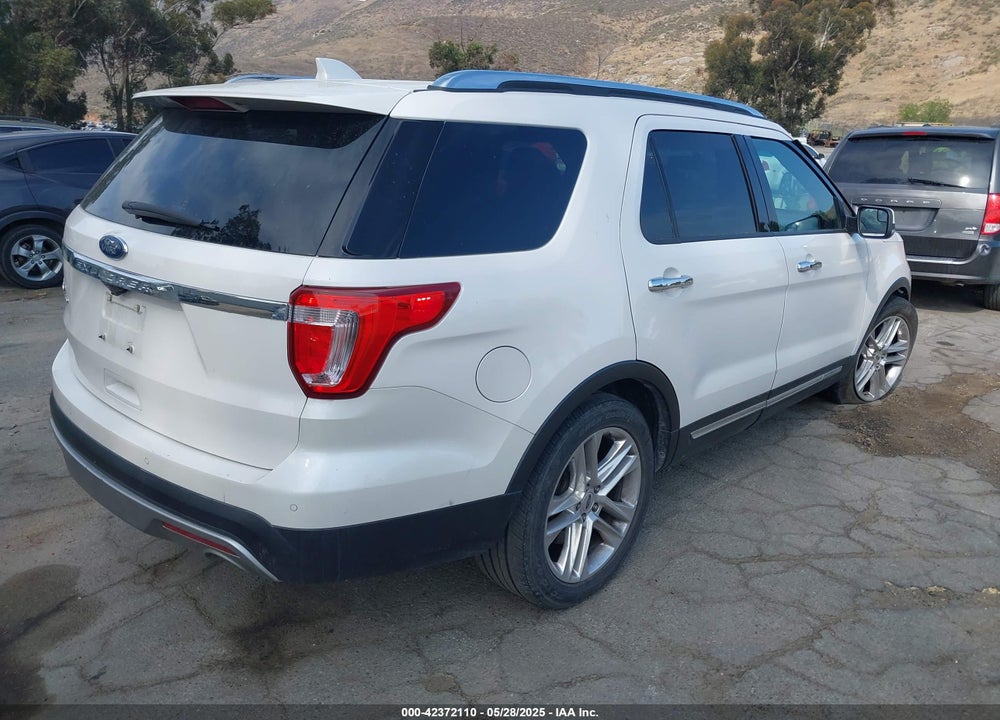 2017 FORD EXPLORER VIN: 1FM5K7F84HGA59122