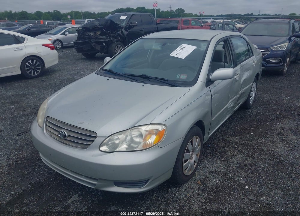 2003 TOYOTA COROLLA LE VIN: 2T1BR38E03C136445