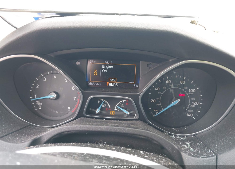 2016 FORD FOCUS VIN: 1FADP3K25GL318966