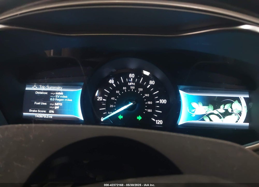 2013 FORD FUSION HYBRID SE VIN: 3FA6P0LU8DR357054