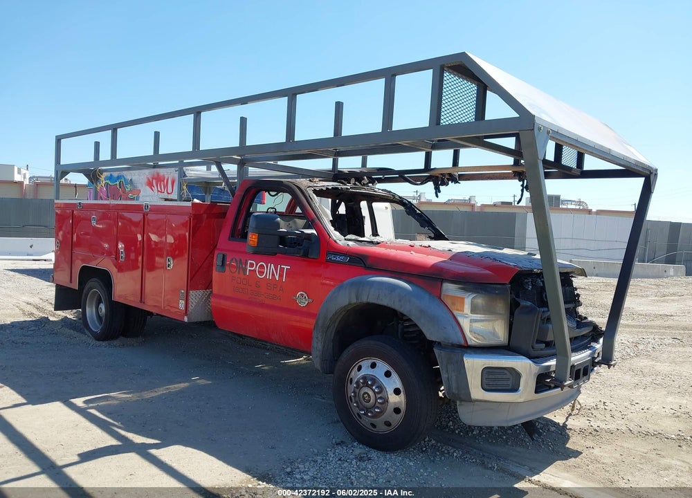 2012 FORD F-550 CHASSIS XL VIN: 1FDUF5GT5CEC84161