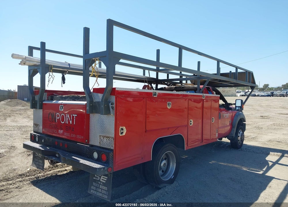 2012 FORD F-550 CHASSIS XL VIN: 1FDUF5GT5CEC84161