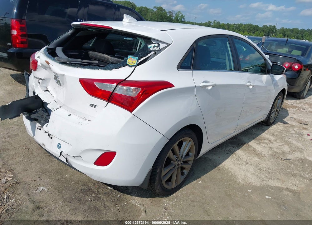 2016 HYUNDAI ELANTRA GT VIN: KMHD35LH3GU254968