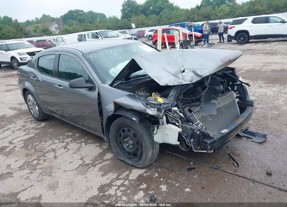 2012 DODGE AVENGER SE VIN: 1C3CDZAB9CN232209