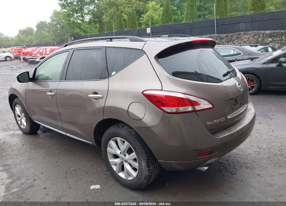 2013 NISSAN MURANO SV VIN: JN8AZ1MW9DW310654