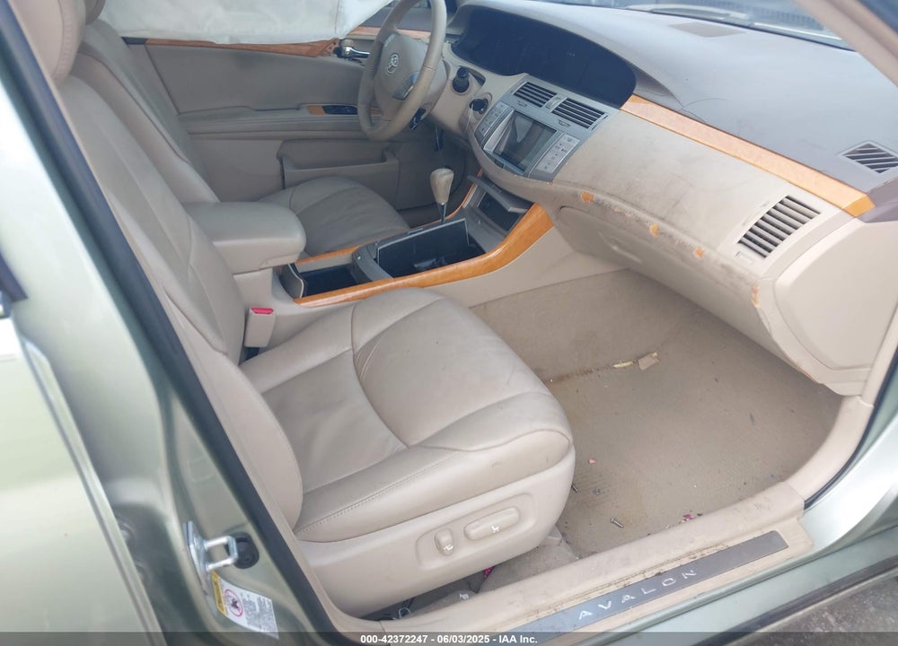 2007 TOYOTA AVALON VIN: 4T1BK36B37U207025