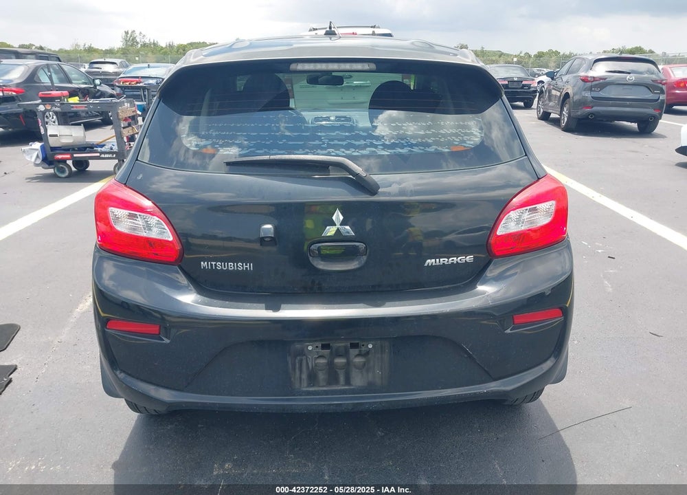 2018 MITSUBISHI MIRAGE ES VIN: ML32A3HJ0JH005967
