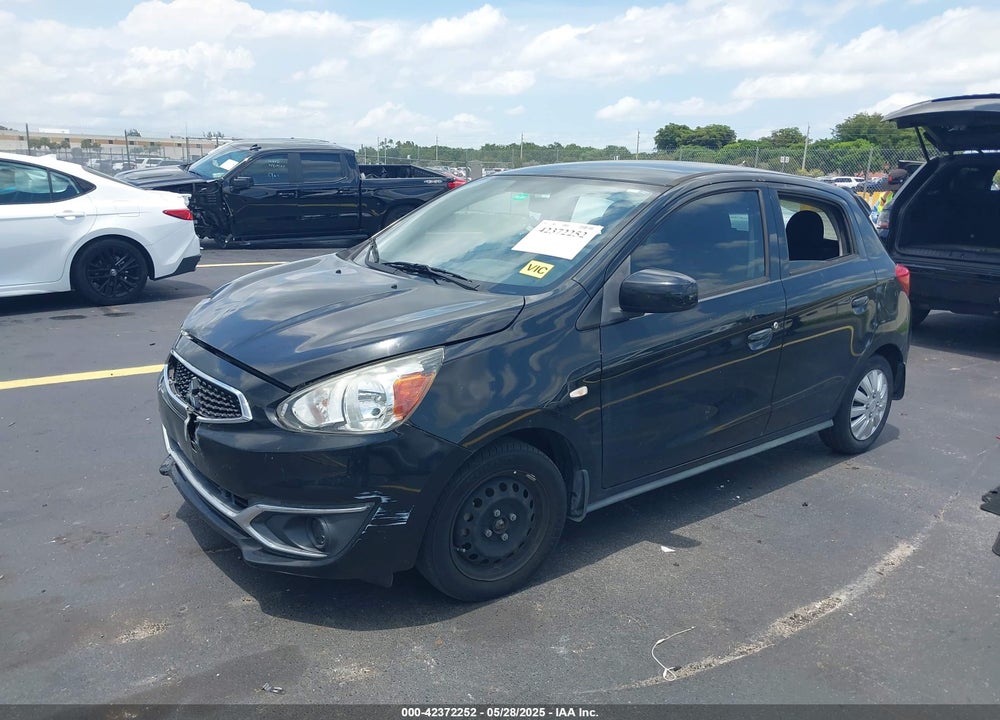 2018 MITSUBISHI MIRAGE ES VIN: ML32A3HJ0JH005967
