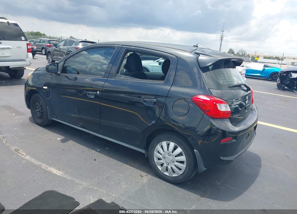 2018 MITSUBISHI MIRAGE ES VIN: ML32A3HJ0JH005967