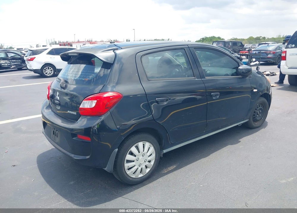 2018 MITSUBISHI MIRAGE ES VIN: ML32A3HJ0JH005967