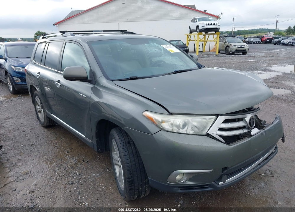2012 TOYOTA HIGHLANDER LIMITED V6 VIN: 5TDDK3EHXCS162909