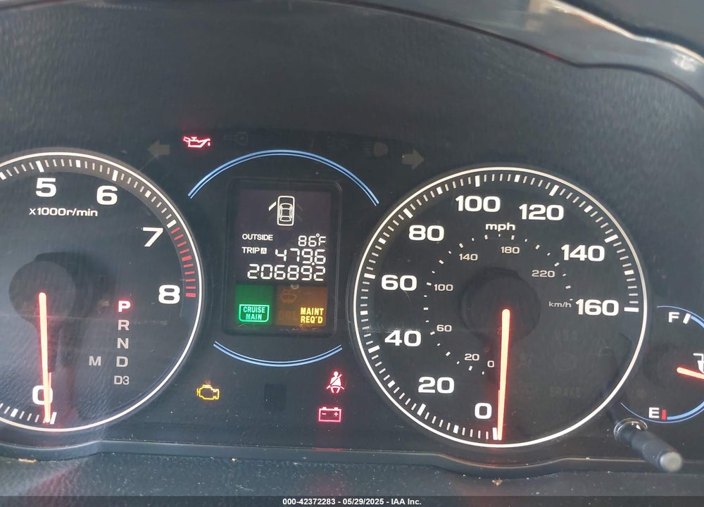 2004 ACURA TSX VIN: JH4CL96924C024964