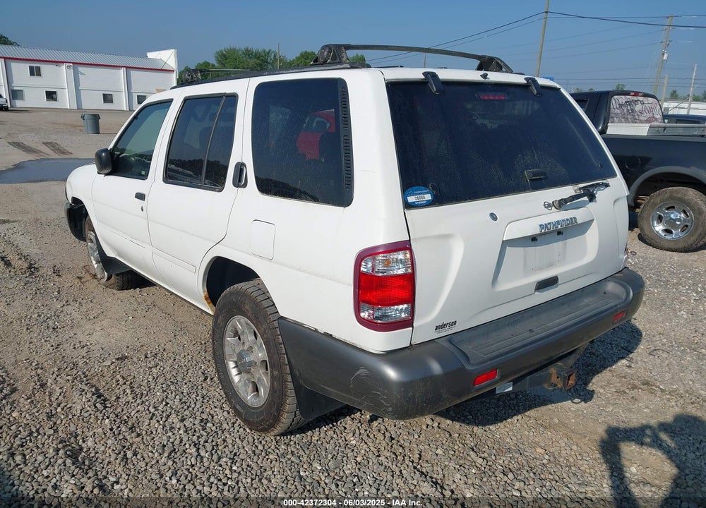 2000 NISSAN PATHFINDER LE/SE/XE VIN: JN8AR07Y4YW417611