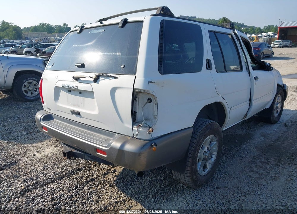 2000 NISSAN PATHFINDER LE/SE/XE VIN: JN8AR07Y4YW417611