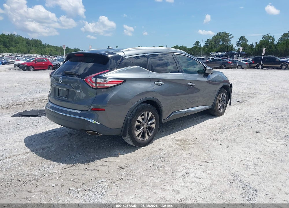 2015 NISSAN MURANO SL VIN: 5N1AZ2MG2FN201161