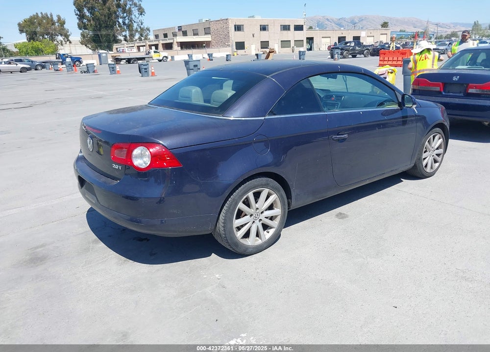 2008 VOLKSWAGEN EOS VIN: WVWBA71F68V037988