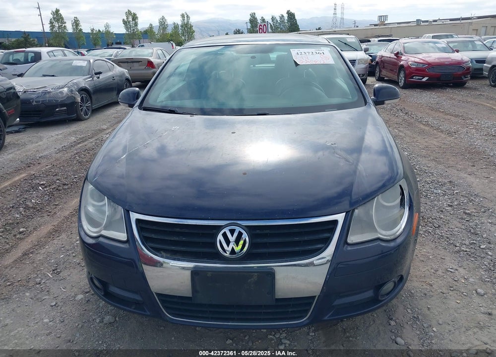 2008 VOLKSWAGEN EOS VIN: WVWBA71F68V037988