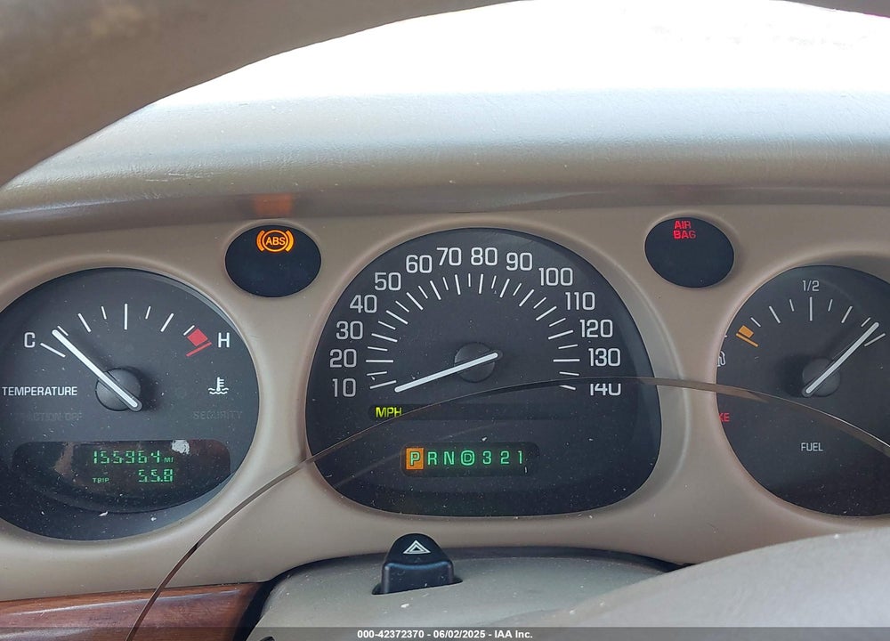 2002 BUICK LESABRE CUSTOM VIN: 1G4HP54K32U108174