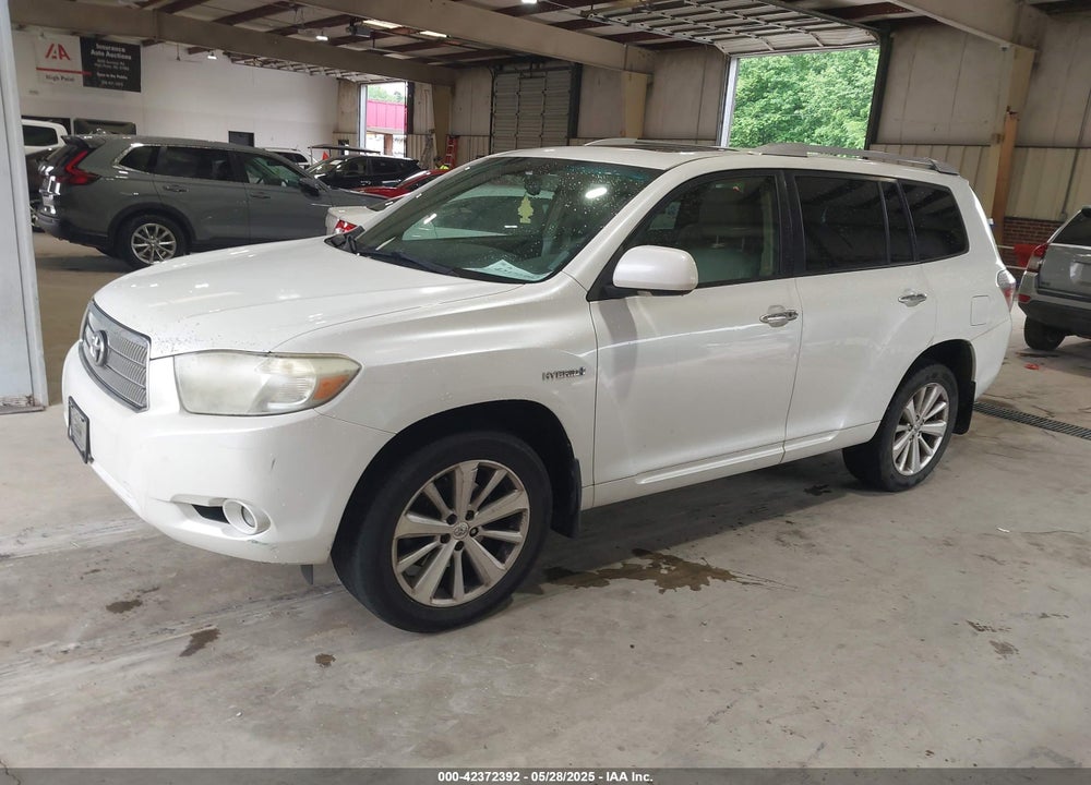 2008 TOYOTA HIGHLANDER HYBRID LIMITED VIN: JTEEW44A382018356