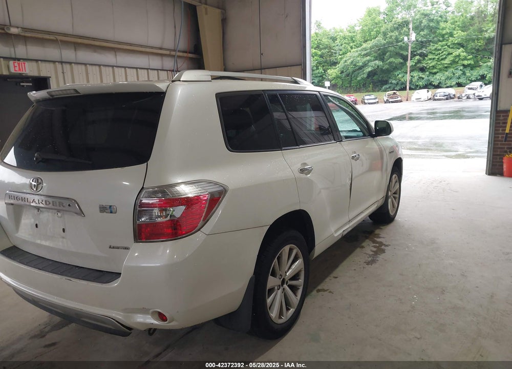 2008 TOYOTA HIGHLANDER HYBRID LIMITED VIN: JTEEW44A382018356