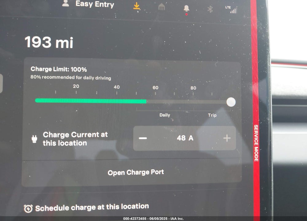 2025 TESLA MODEL 3 LONG RANGE REAR-WHEEL DRIVE VIN: 5YJ3E1EA3SF921414