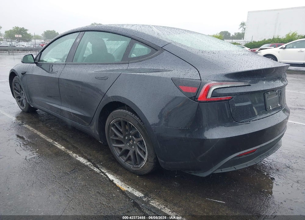 2025 TESLA MODEL 3 LONG RANGE REAR-WHEEL DRIVE VIN: 5YJ3E1EA3SF921414
