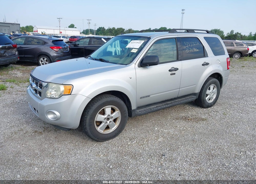 2008 FORD ESCAPE VIN: 1FMCU93128KC01646