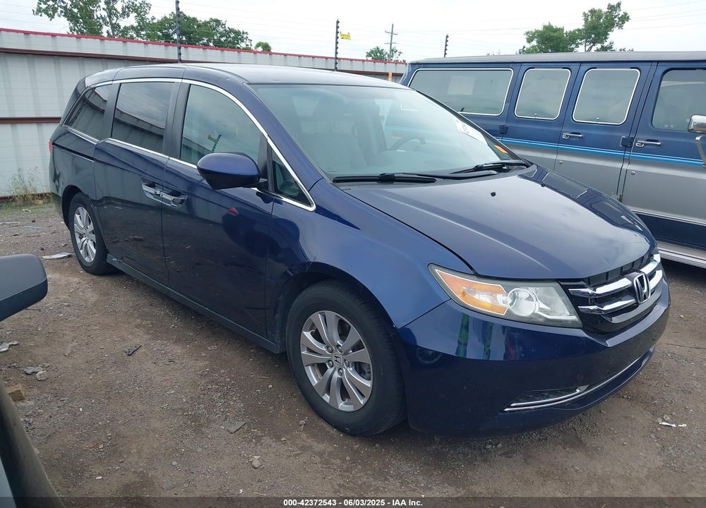 2016 HONDA ODYSSEY SE VIN: 5FNRL5H3XGB115842
