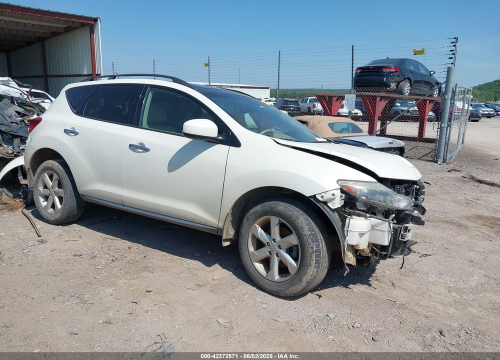 2010 NISSAN MURANO SL VIN: JN8AZ1MW7AW104695