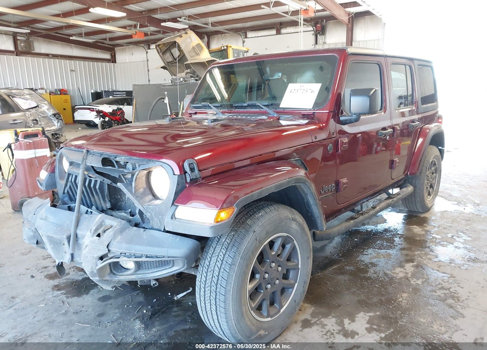 2021 JEEP WRANGLER UNLIMITED 80TH ANNIVERSARY 4X4 VIN: 1C4HJXDN0MW577869