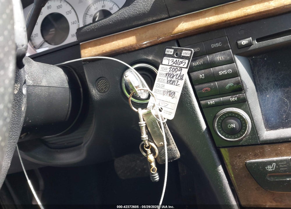 2009 MERCEDES-BENZ E 350 4MATIC VIN: WDBUF87X29B424801