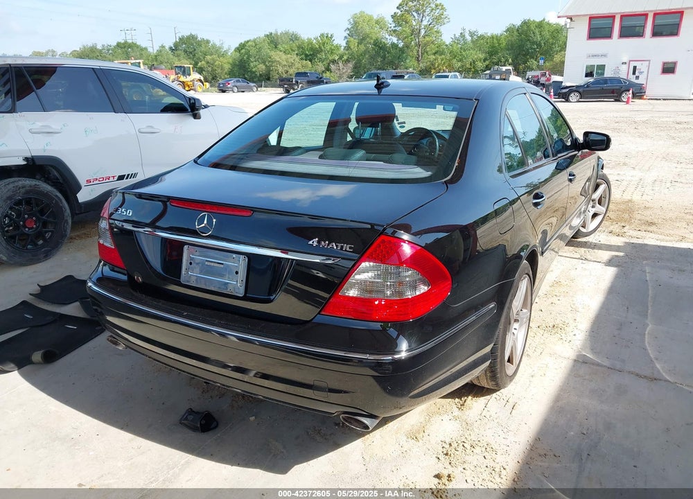 2009 MERCEDES-BENZ E 350 4MATIC VIN: WDBUF87X29B424801