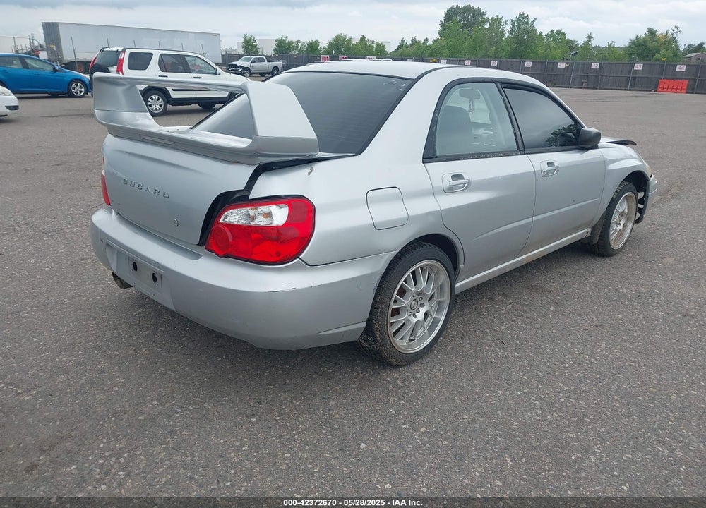 2005 SUBARU IMPREZA 2.5RS VIN: JF1GD67505H502027