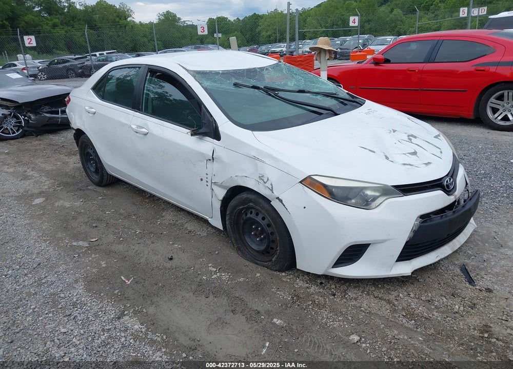 2014 TOYOTA COROLLA LE VIN: 2T1BURHE9EC027129