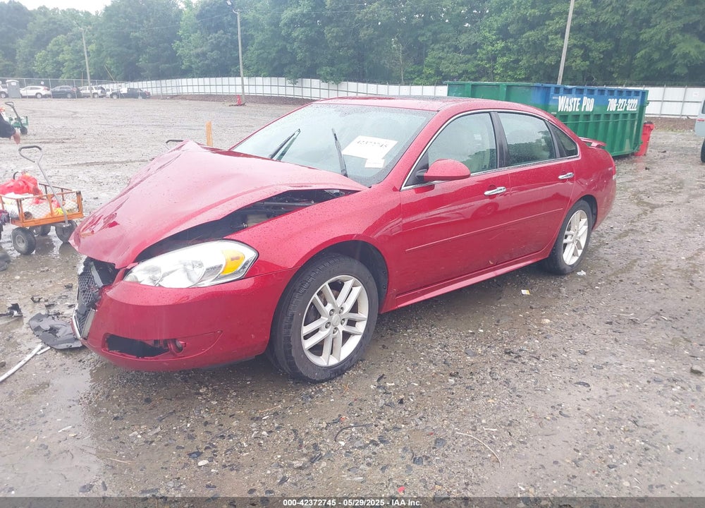 2013 CHEVROLET IMPALA LTZ VIN: 2G1WC5E37D1196149