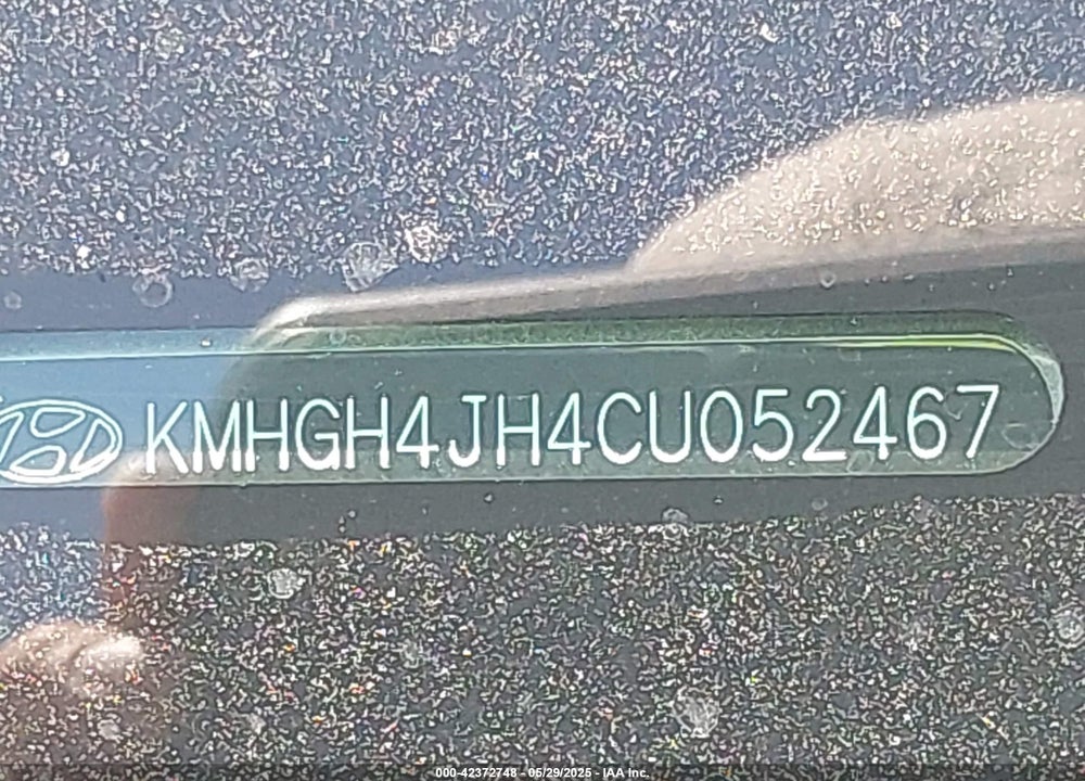 2012 HYUNDAI EQUUS VIN: KMHGH4JH4CU052467
