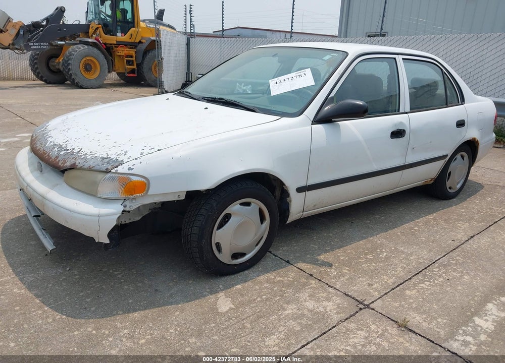 2001 CHEVROLET PRIZM VIN: 1Y1SK52881Z428636