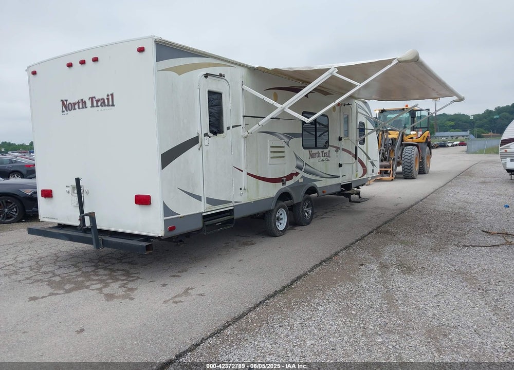 2013 HEARTLAND NORTH TRAIL 28BRS VIN: 5SFNB3123DE254681