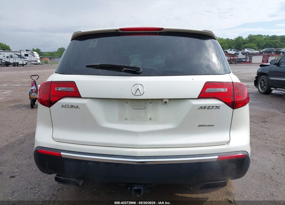 2011 ACURA MDX VIN: 2HNYD2H67BH506204