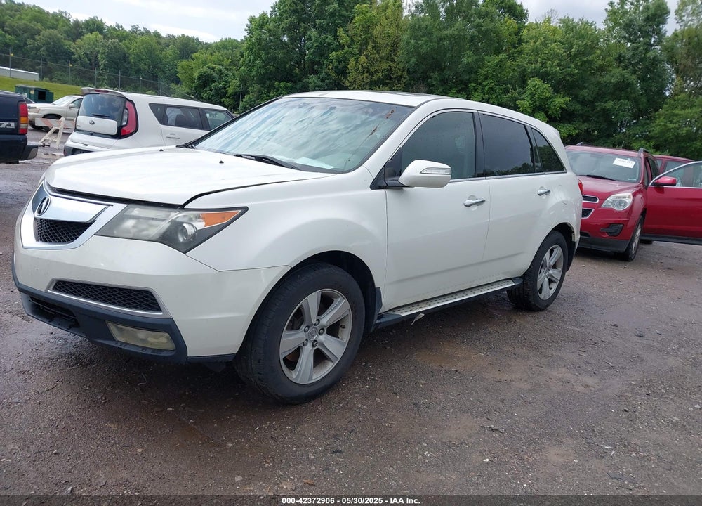 2011 ACURA MDX VIN: 2HNYD2H67BH506204