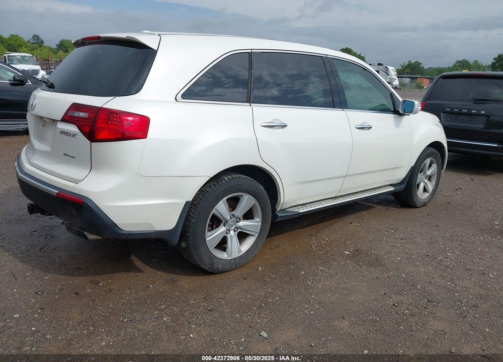 2011 ACURA MDX VIN: 2HNYD2H67BH506204